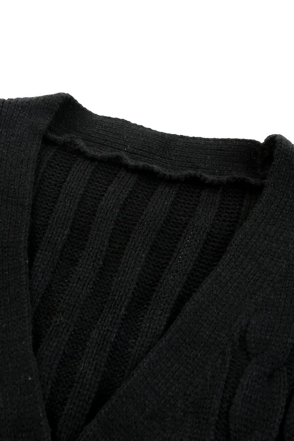 Button Front Cardigan Sweater