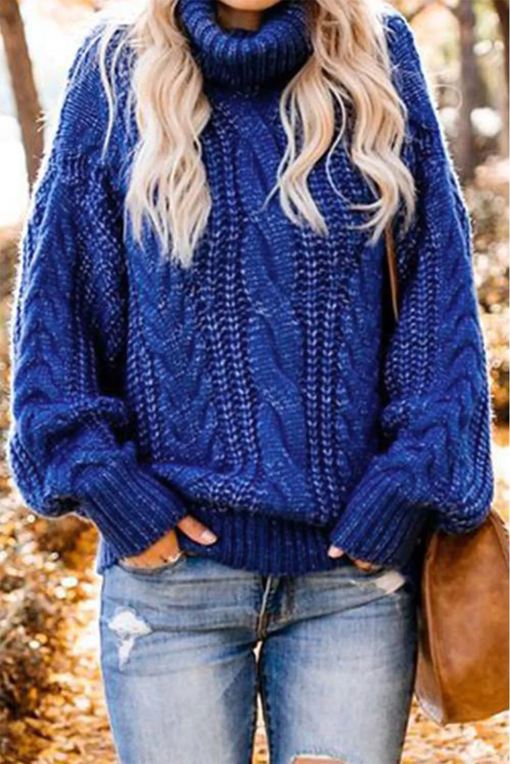 Chunky Turtleneck Sweater