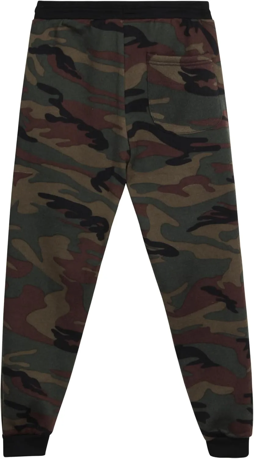 Galaxy by Harvic Boys' Sweatpants - Athletic Fleece Jogger Pants with Zipper Pockets - Size Up for Ideal Fit (Sizes: 8-20)