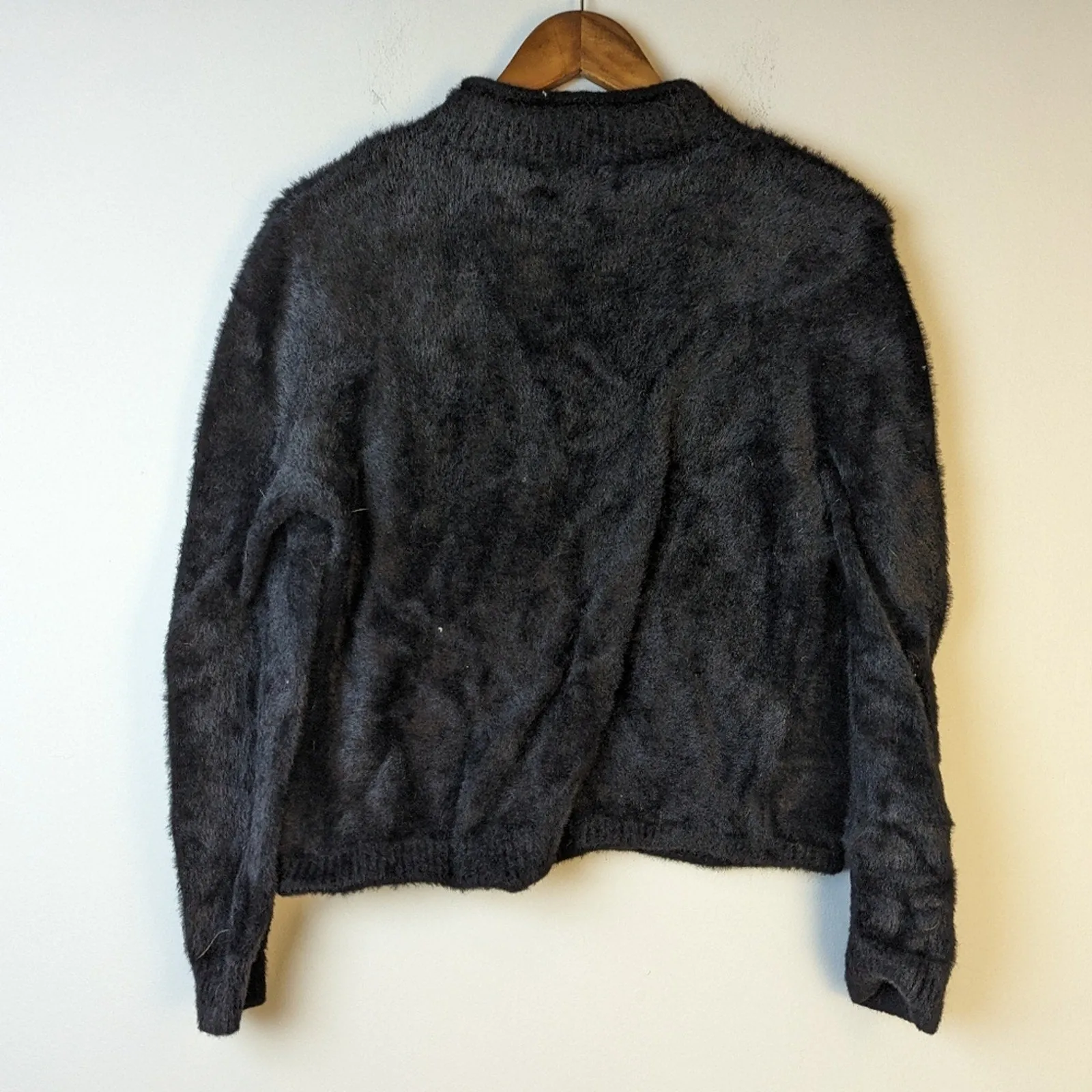 Universal Thread Fuzzy Mock Neck Sweater - XL